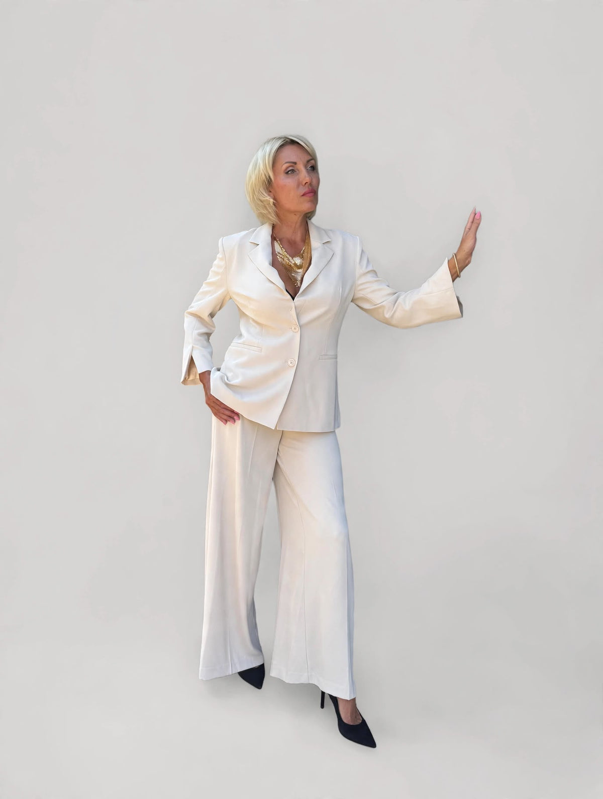 Tailleur imperial cady fluid