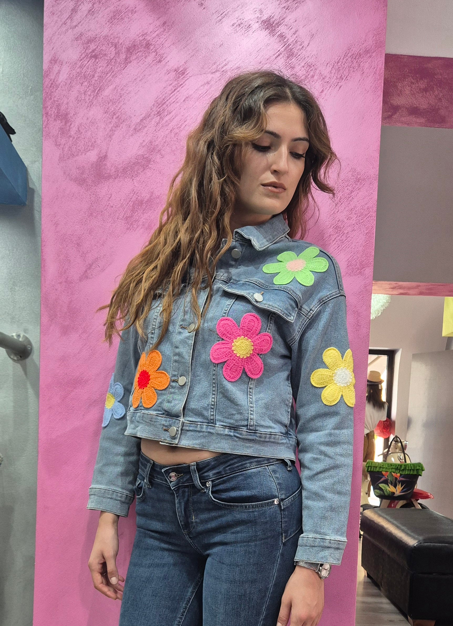 Giubbotto a jeans Zoe