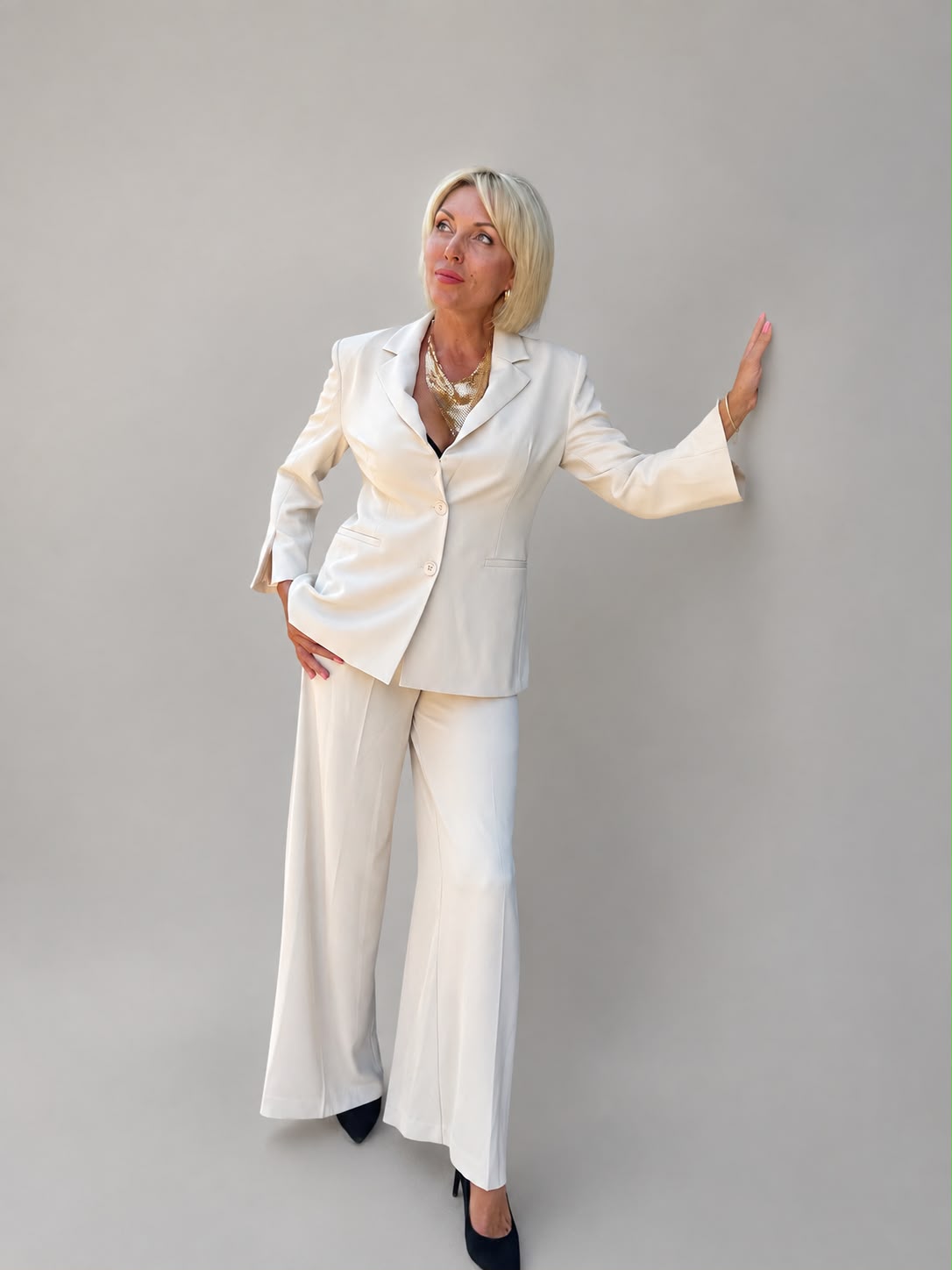 Tailleur imperial cady fluid